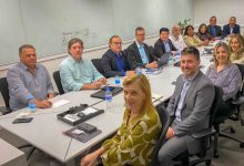 Foto de Sindicato de Araçatuba participa de reunião do COE/Contec Bradesco e direção do banco