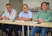 Foto de Diretores do Sindicato de Araçatuba debatem PLR própria com Mercantil